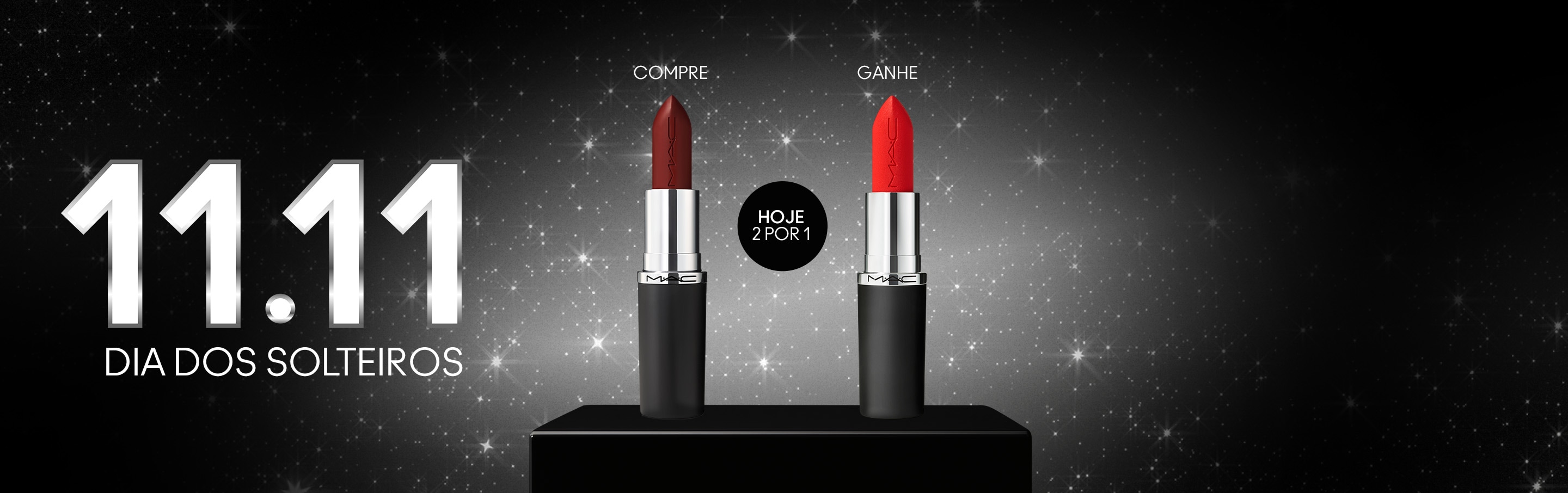 Banner Principal: Oferta dia dos Solteiros